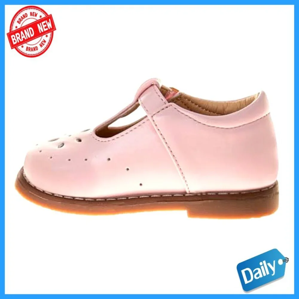 Infant Toddler Girls Mary Jane Flats Slip-On Formal Dress Shoes Size 3-8